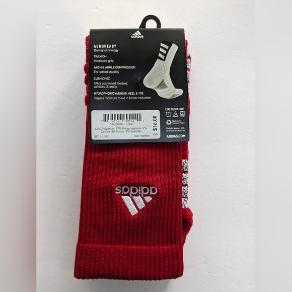 NWT Adidas CREATOR 365 CREW SOCKS - Picture 4 of 4